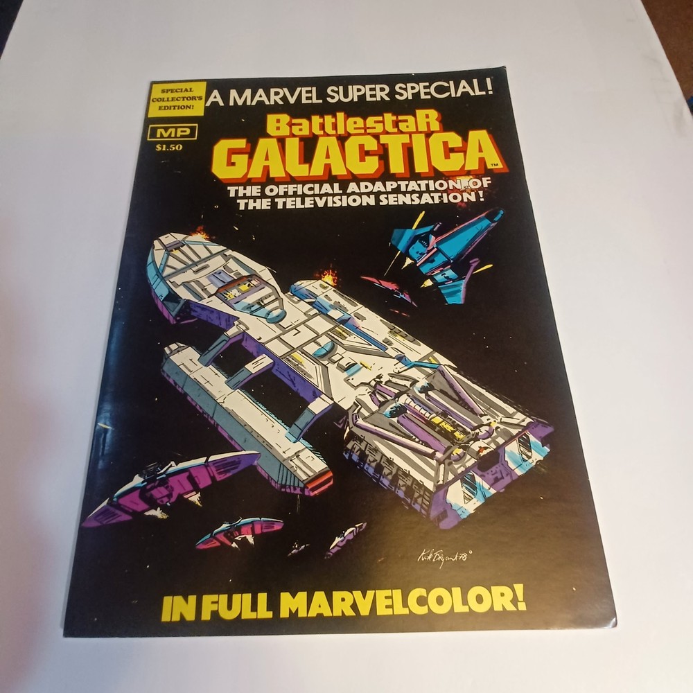1978 BATTLESTAR GALACTICA Large Size Marvel Comics Special collectors edition