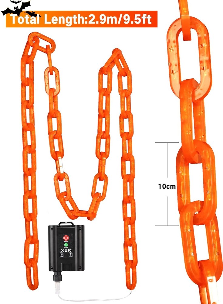 Solar-Powered Decorative Outdoor String Lights-10-Foot LED Plastic String Lights