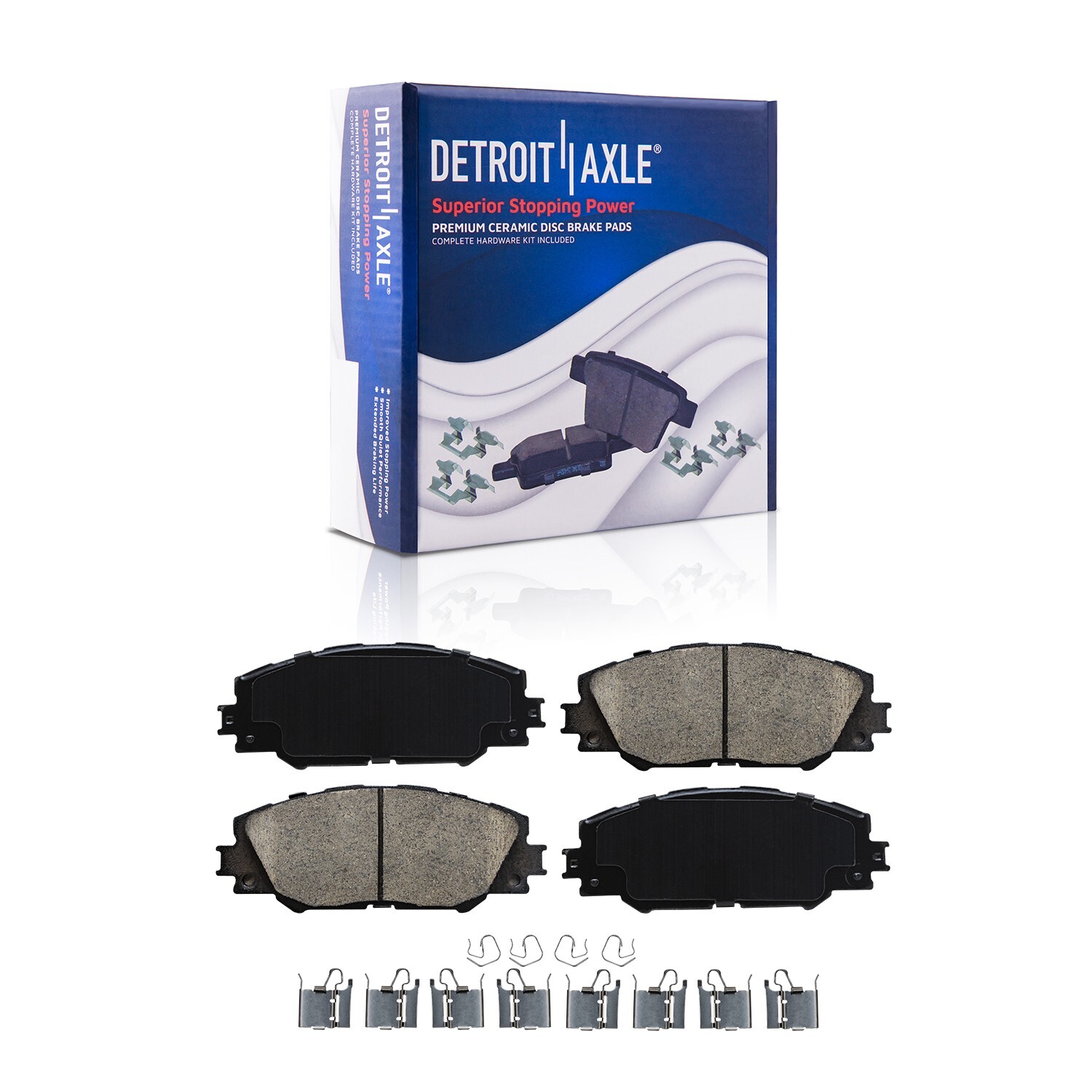 For 2006 - 2018 Toyota RAV4 296mm Front Rear Disc Rotors Brake Pads Brakes Kit