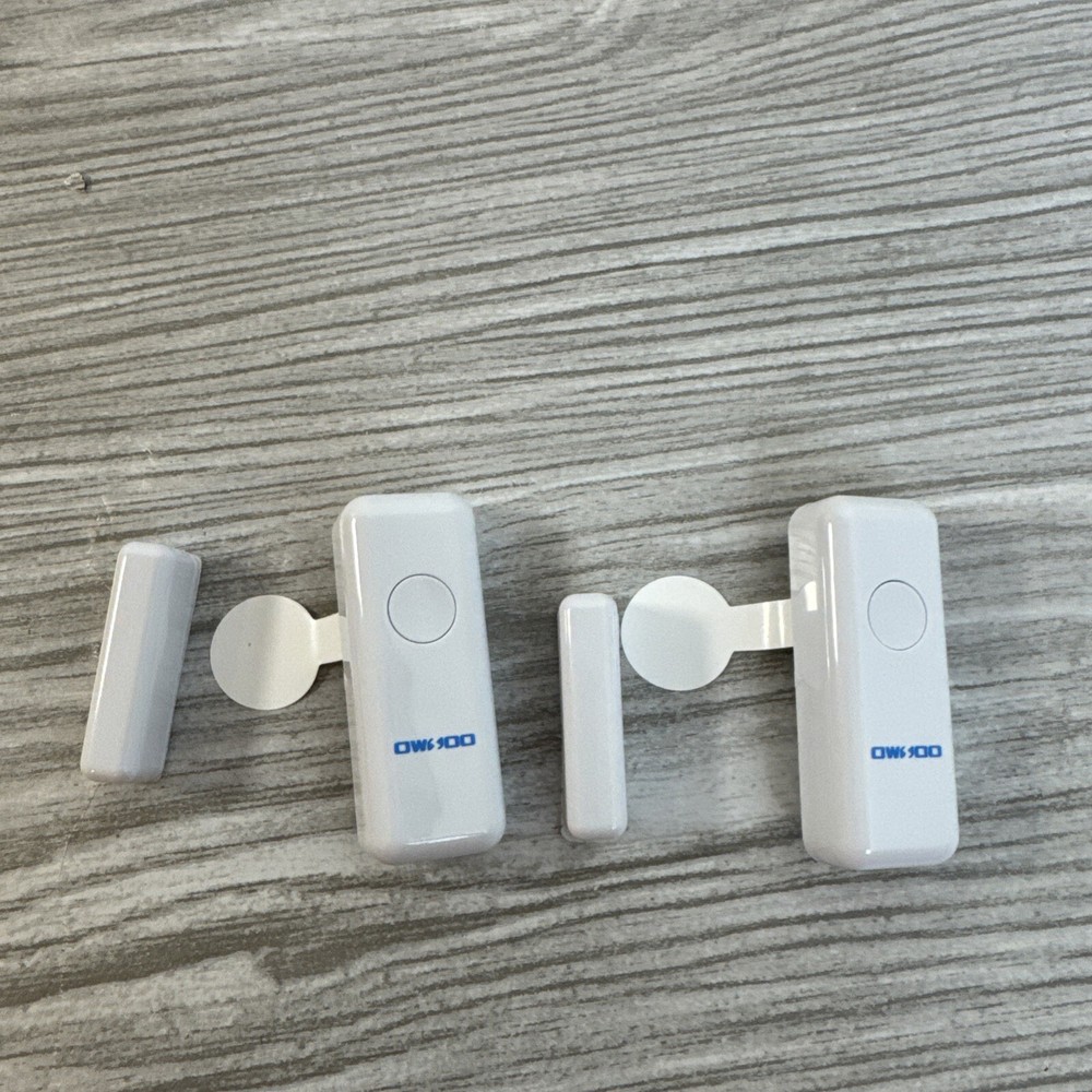 2 x Oswoo Smart Wifi Door / Window Sensor Model: PG-100