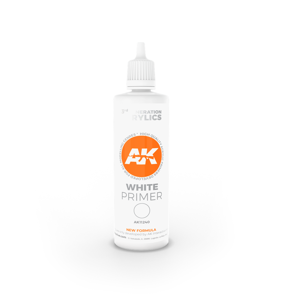 AK Interactive 3G White Primer 100ml