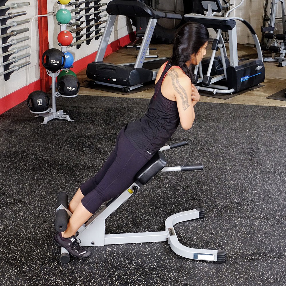 Powerline 45-Degree Back Hyperextension Bench