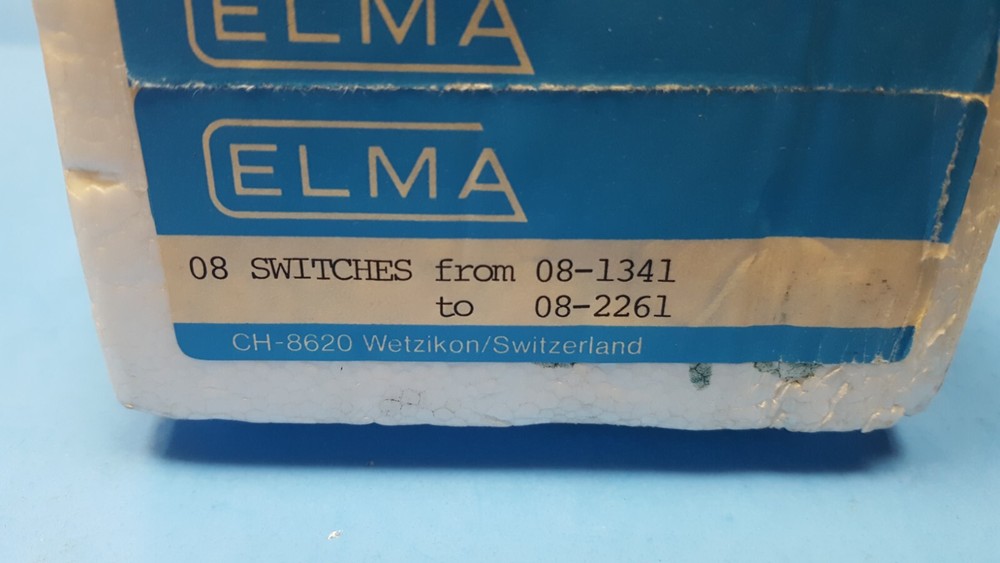 SELECTOR SWITCH, 08-2260, ELMA, Rotary