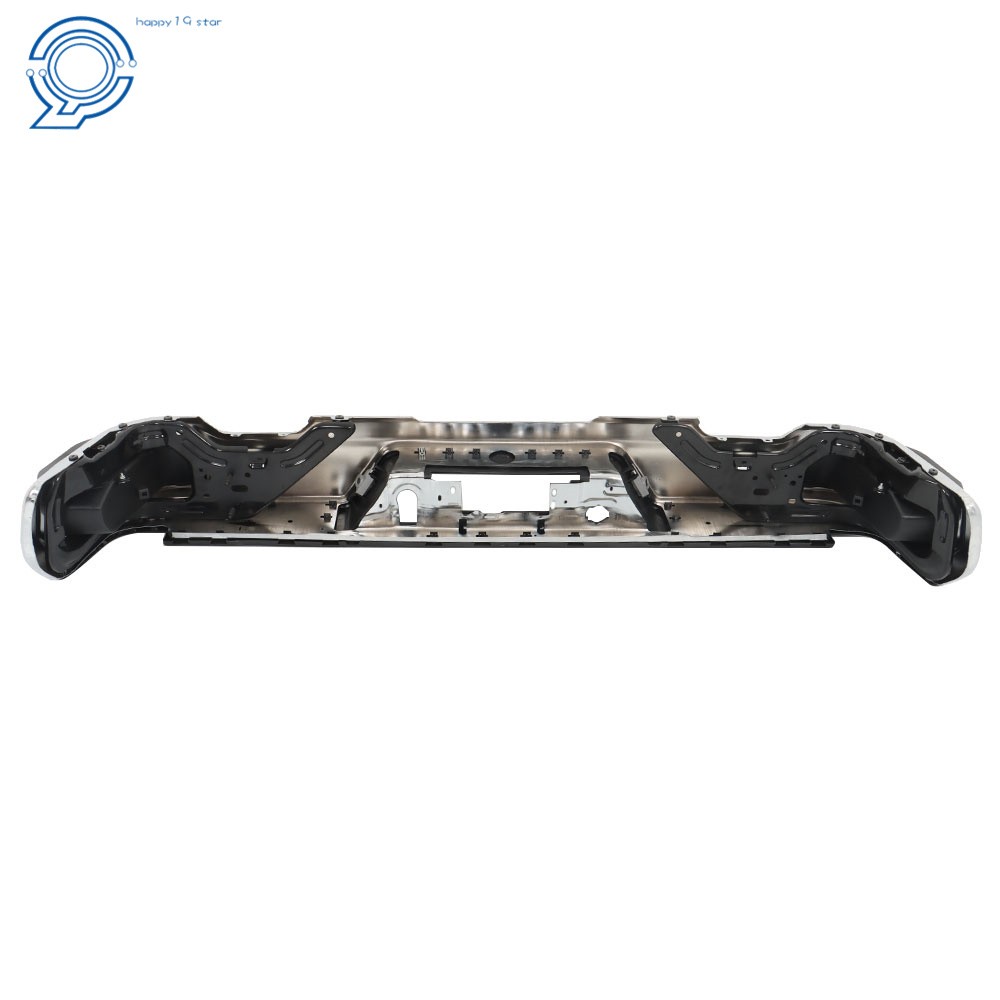 For Chevy Silverado GMC Sierra 1500 2019-2023 Step Rear Bumper Assembly Chrome