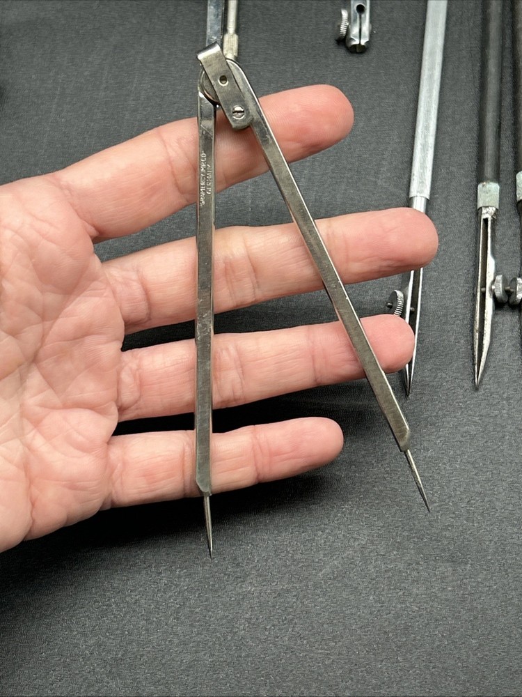 VTG Compass Lot Drafting Tools Germany West Germany Engineering