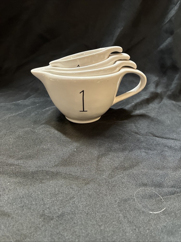 Rae Dunn White Measuring Cups