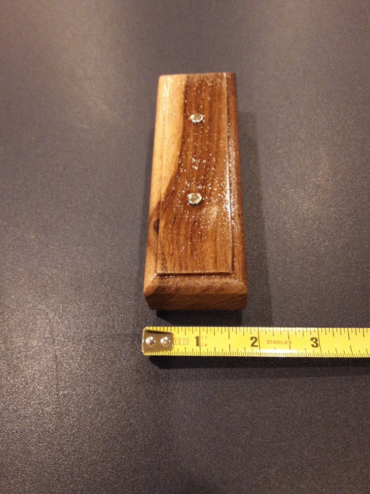 KNIFE DISPLAY STANDS, BLACK WALNUT
