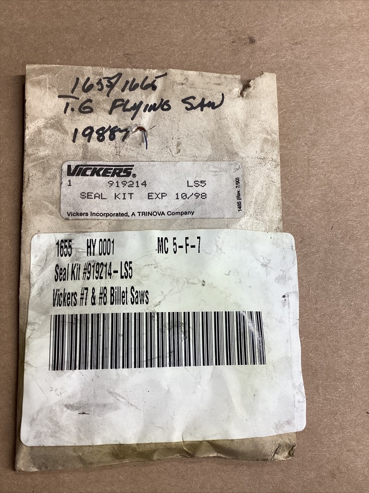 Vickers Seal Kit 919214-LS5 #650I111
