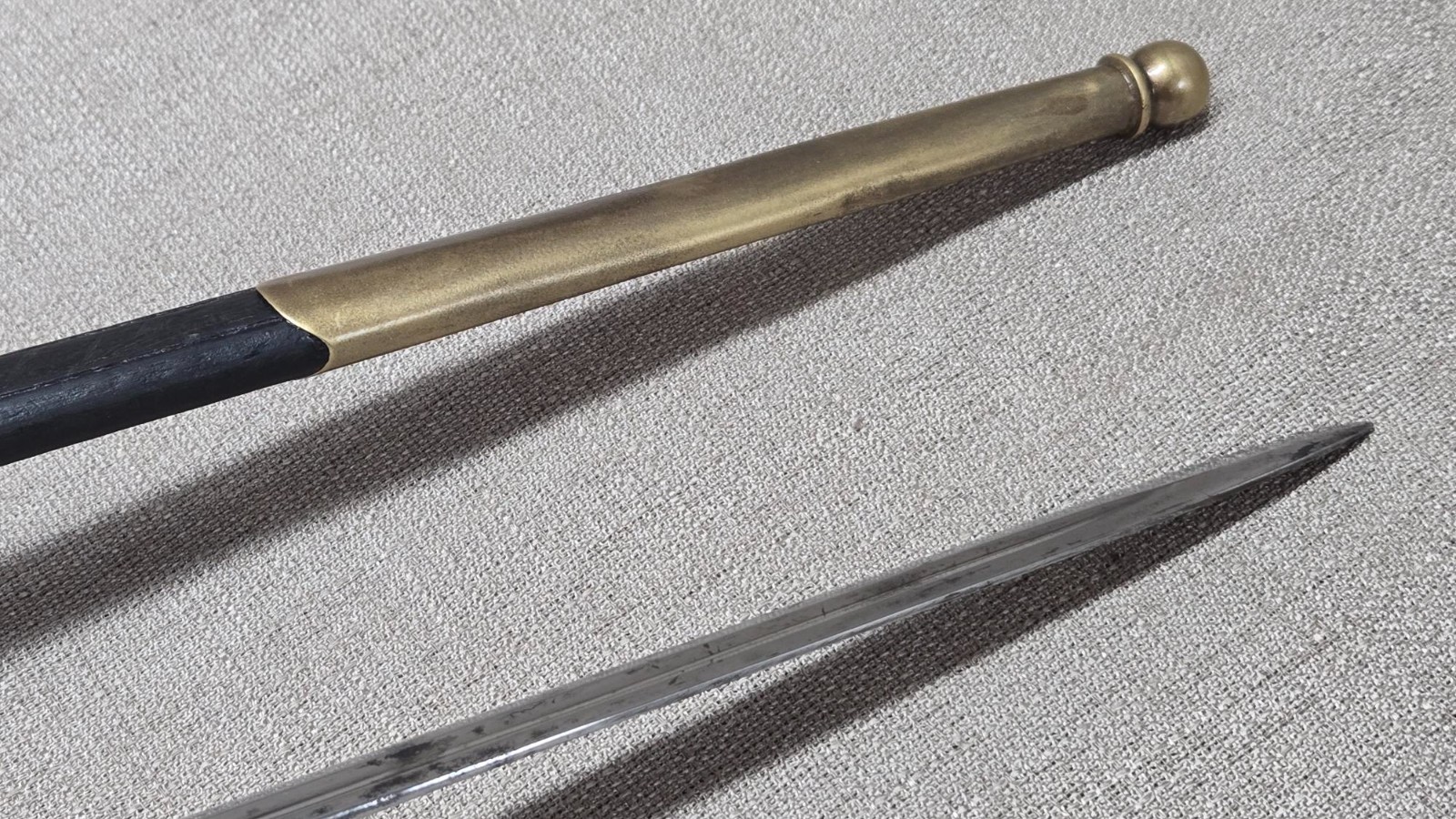 IMPERIAL GERMANY / PRUSSIAN ENGRAVED OFFICER’S COURT SWORD - PRE WW1 - 1800'S