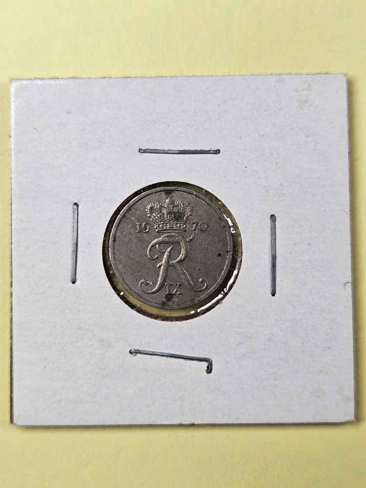 COINS - DENMARK - 10 ORE 1970