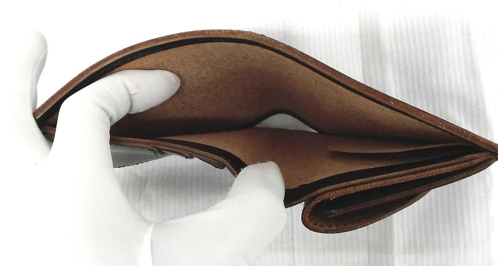 Porter Black Leather Bifold Wallet