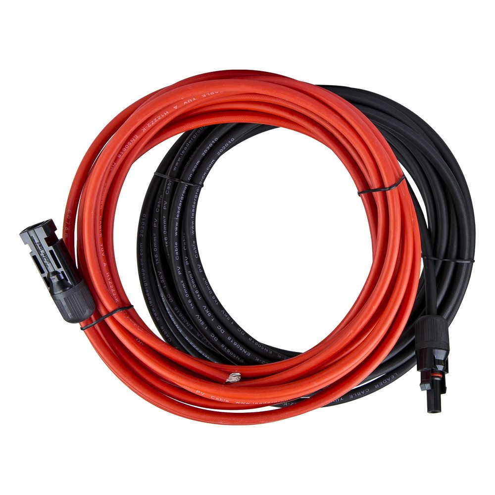 Solar Panel to Charge Controller Cable 10ft 12AWG / 20ft & 50ft 10AWG