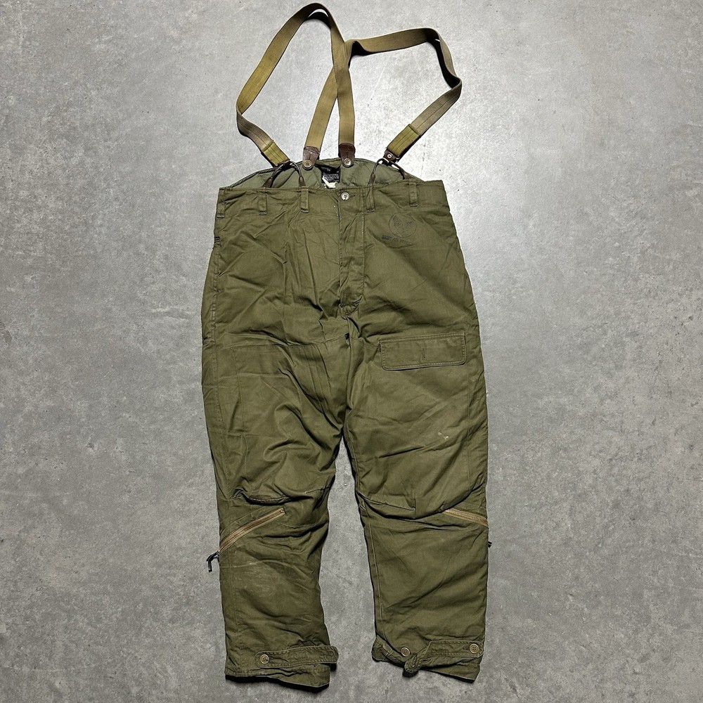 1940s Army Air Force Size 40 Trouser Flying Pants Type A-8 Down Lining WWII WW2