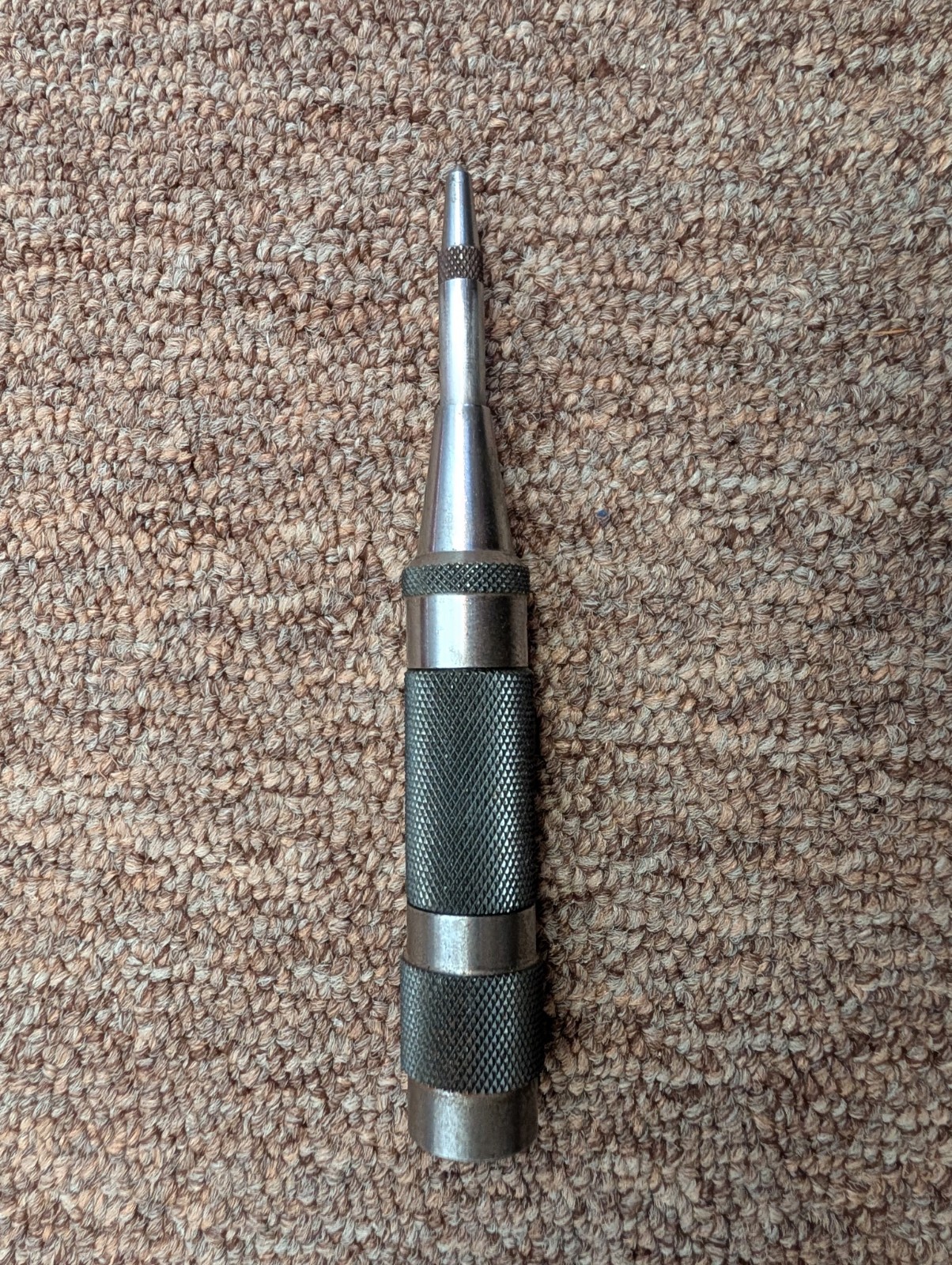 Vintage L.S. Starrett No. 18-B Automatic Center Punch Used