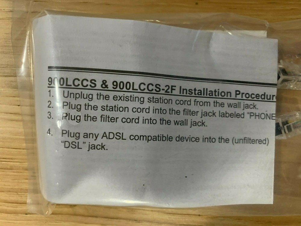 Seven Suttle 900LC DSL Line Conditioner Microfilter NIP