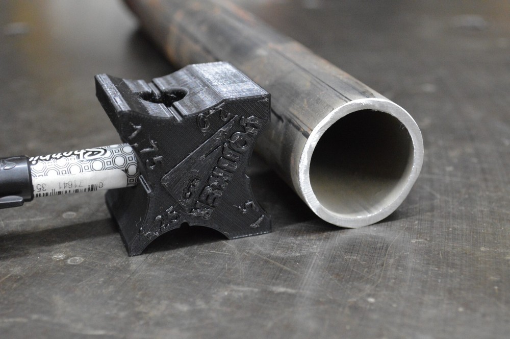 Tubing Pipe Centerline Marker Tool Sharpie