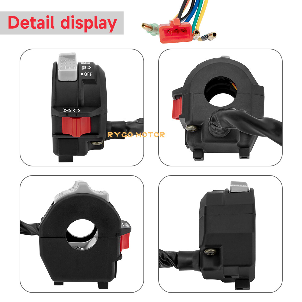 Start Stop Headlight Switch & Ignition Key Switch for Yamaha Blaster 200 YFS200