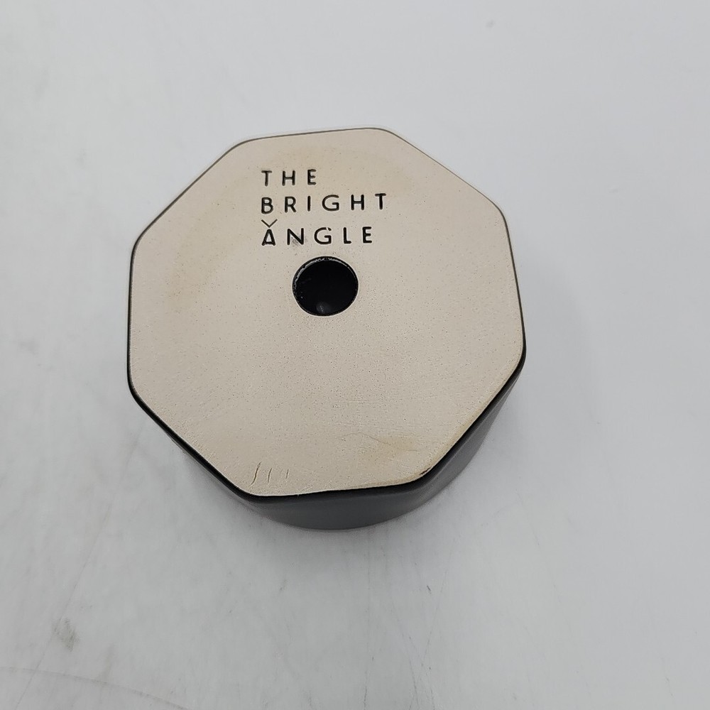 NEW Bright Angle Ceramic Serving Dish 15" Geometric Grey