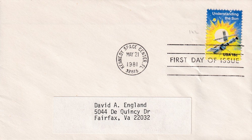 STAMP US SCOTT 1915 "Comprehending the Universe" 18 CENT 1981 FDC - F