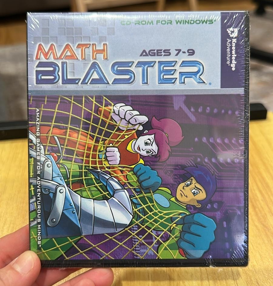 MATH BLASTER AGES 7-9