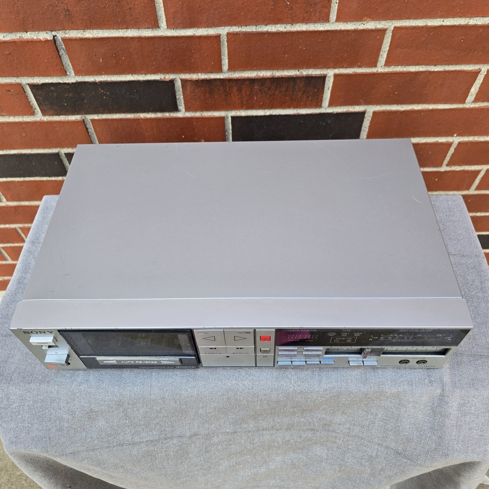 SONY TC-FX510R Cassette Tape Deck - Auto Reverse, Dolby B & C - Needs Work