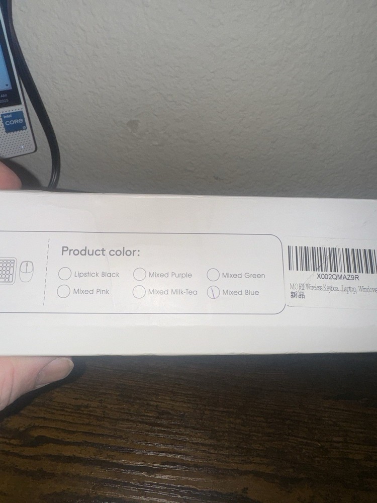 MOFII Wireless Keyboard and Mouse Combo Compact 2.4G USB Full Size Wireless