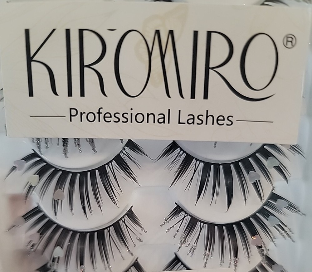 Kirimiro Heart Glitter Eyelashes 6 Sets