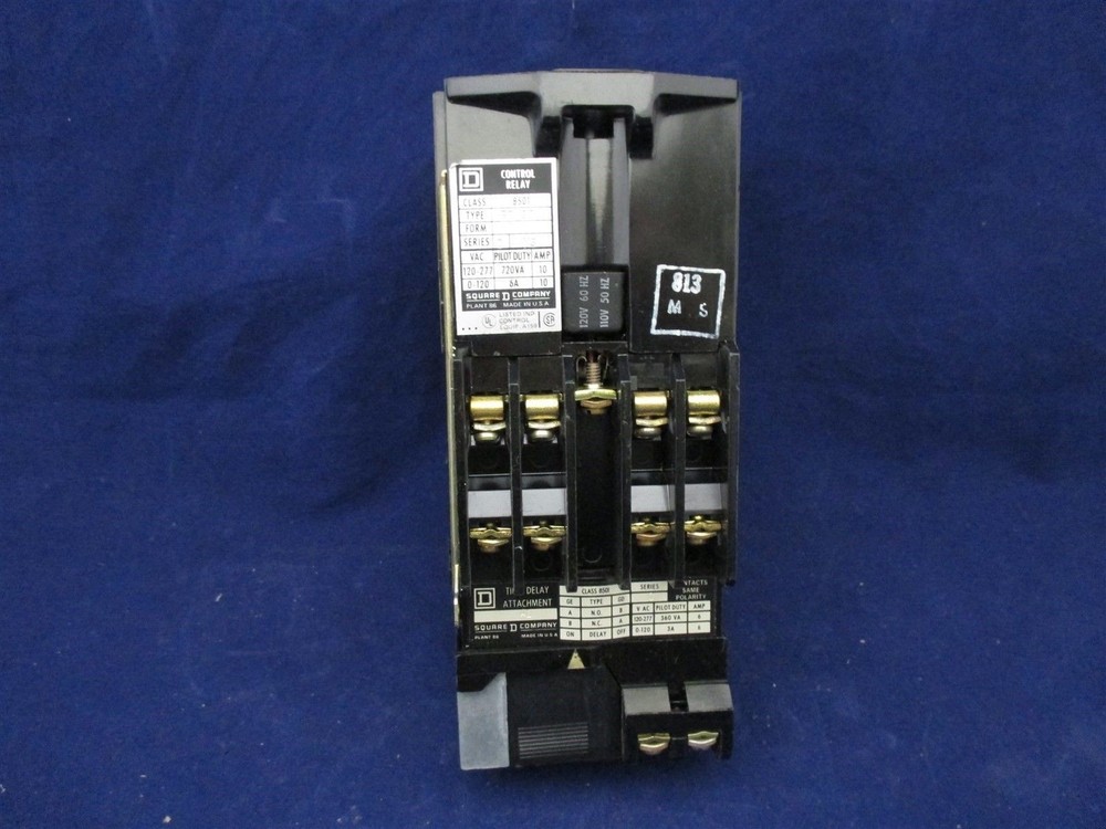 Square D 8501 G080 Control Relay