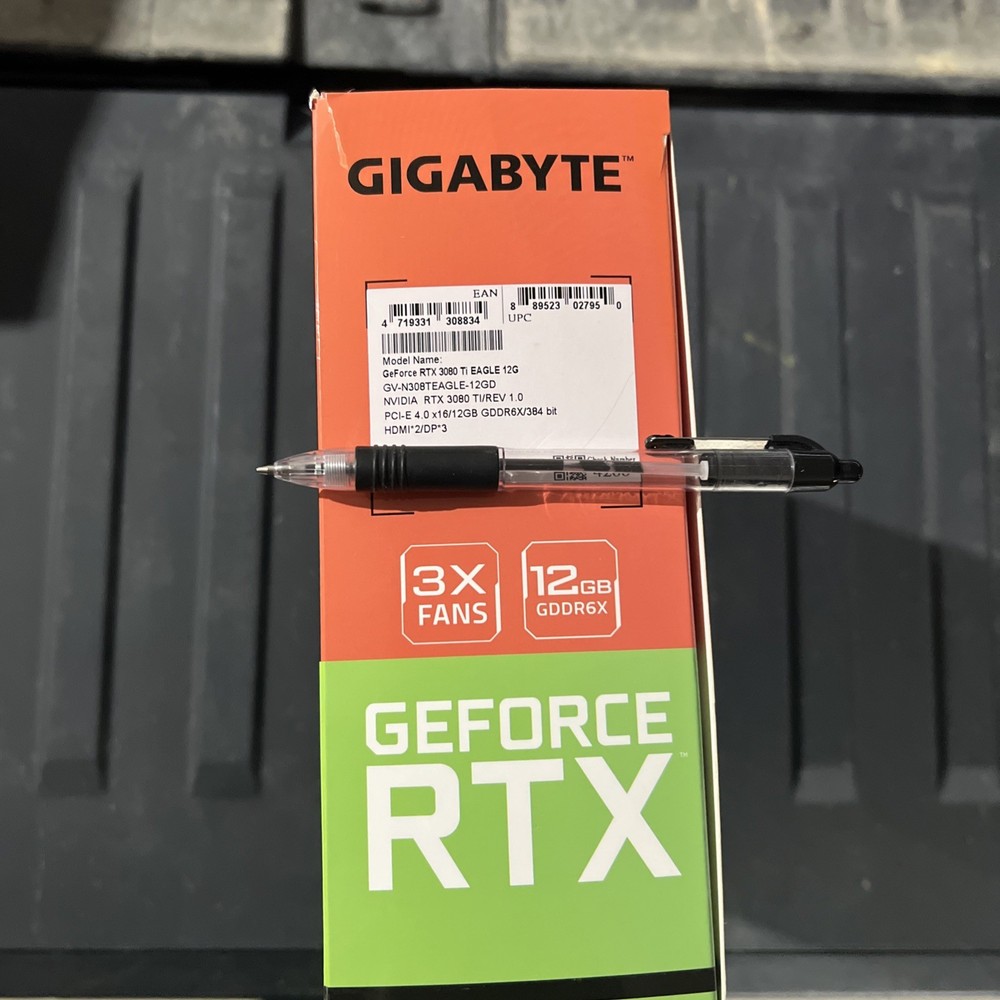 Gigabyte Eagle Nvidia GeForce RTX 3080 Ti 12G - EMPTY BOX ONLY