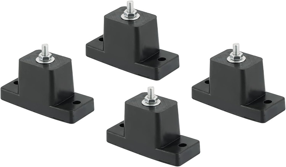 4 Pack Rubber Vibration Isolator Mounting Bracket for Air Conditioner Condenser