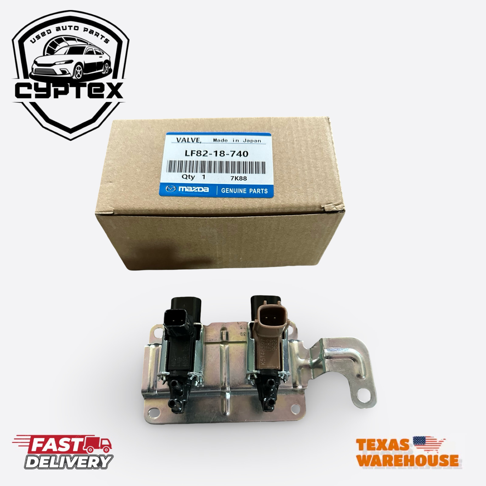 2004-2013 Mazda 3 Vapor Canister Purge Solenoid Valve LF8218740