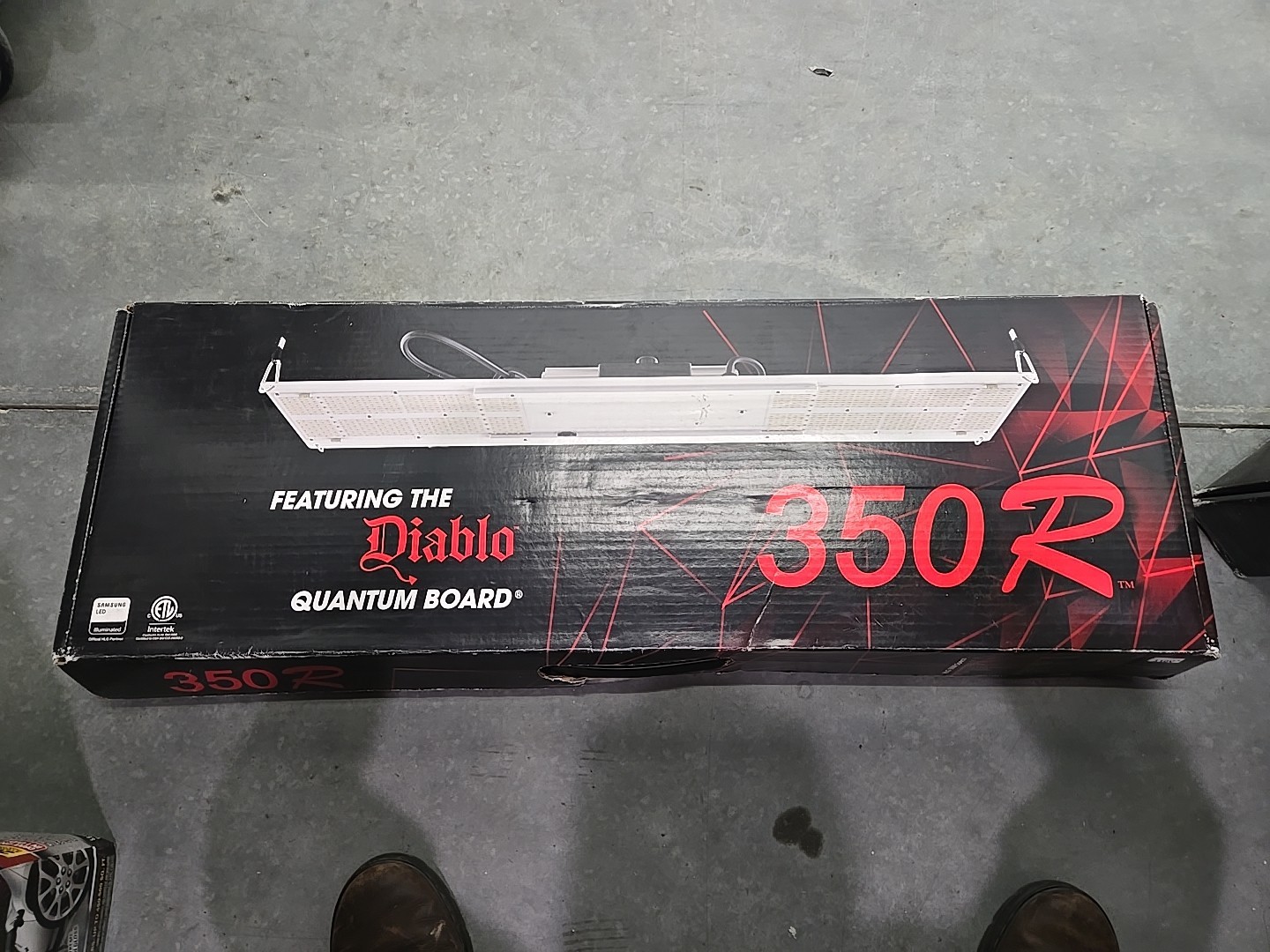 Horticulture Lighting Group 350R Diablo LED Grow Light Quantum Board 350W