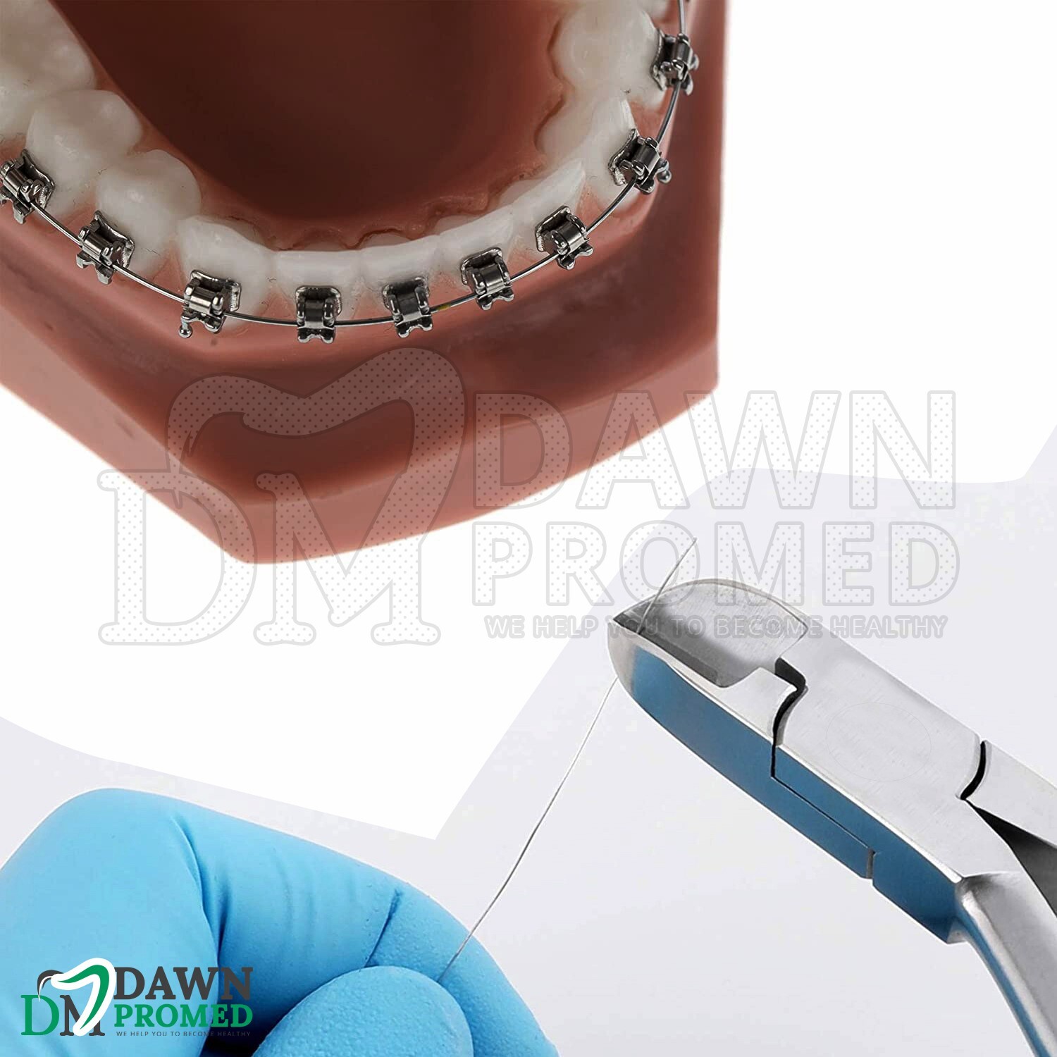 Hard Wire Cutter Plier Dental Orthodontic Instrument 15 Degree CVD German Grade