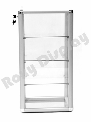 Glass Countertop Display Case Store Fixture Showcase with front lock #SC-KDCAB