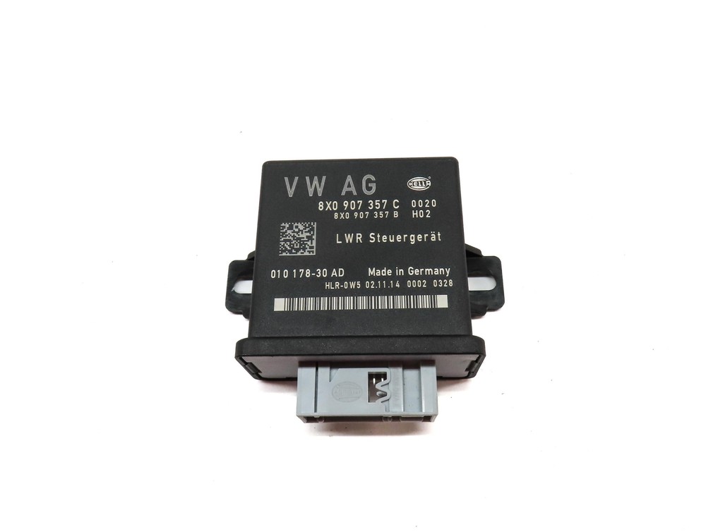 2015 AUDI Q3 (8U) HEADLIGHT HEAD LIGHT LAMP RANGE CONTROL MODULE 8X0907357C