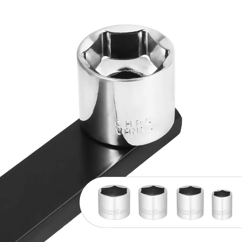 8pc SERPENTINE TIMING BELT TENSION TOOL KIT Idler Pulley Crow Foot Socket Wrench