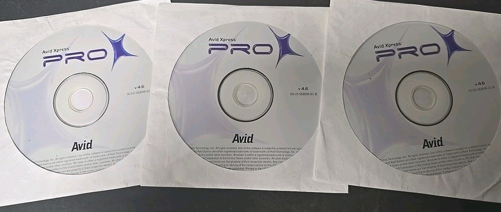 Video Editing Software Lot: Avid Express Pro, Avid Express DV, NewTek VT4