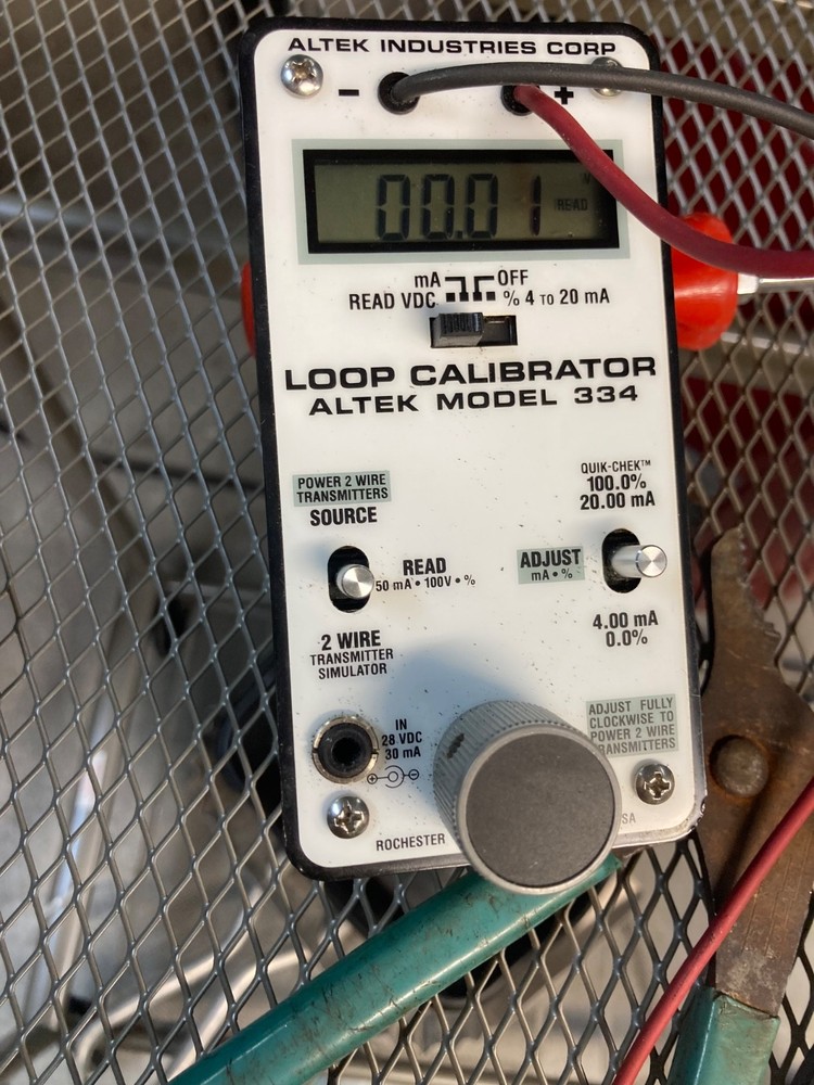 Altek Model 334 Loop Calibrator Tested Works