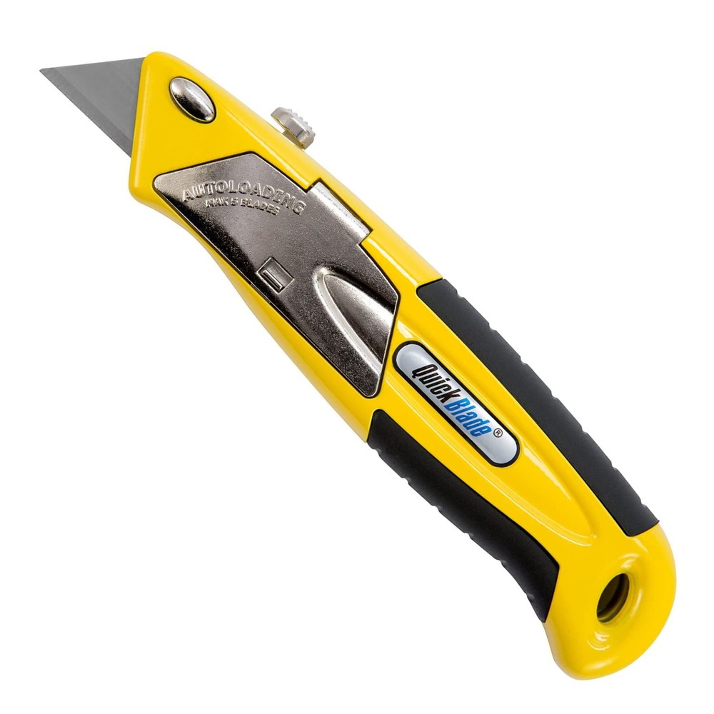 Pacific Handy Cutter QBA375 Autoloading Utility Knife, Automatic Blade Changing,