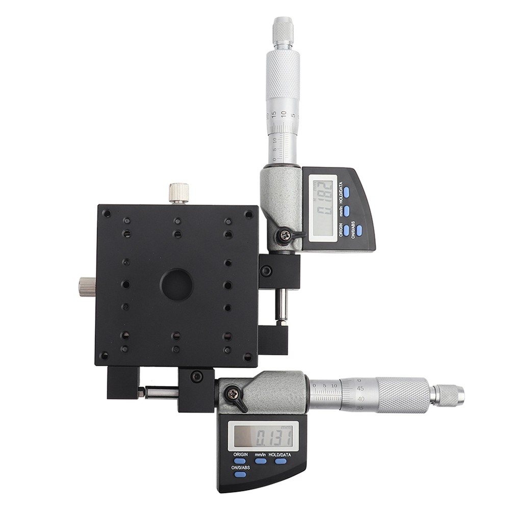 Micrometer Platform Digital 8x8cm 0.002mm Linear Stage Platform Accessory Part