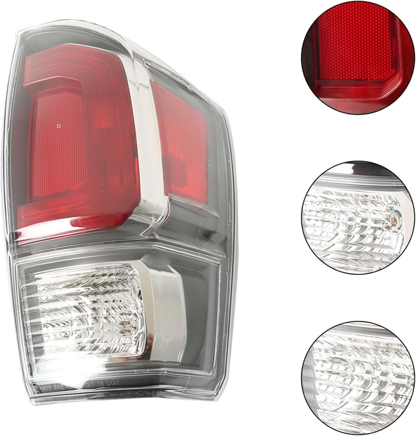 Tail Lamp Light Replacement for Tacoma TRD 2020 2021 Right Passenger Side Brake