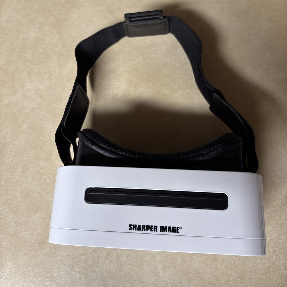 SHARPER IMAGE 2017 VIRTUAL REALITY HEADSET WIRELESS GEAR FOR IPHONE /ANDROID 10S