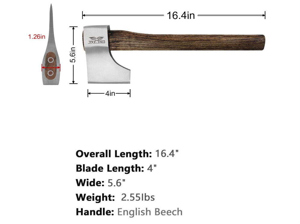 The Woopecker- 2Pack Professional Throwing Hatchet for Axe Throwing Competition