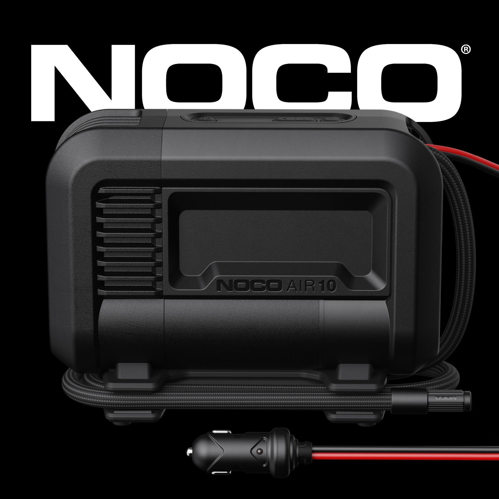 NOCO AIR10 UltraFast 10A 60 PSI 12V Portable Tire Inflator and Air Compressor
