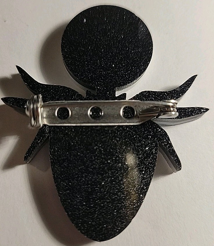 Jack Slellington Acrylic Brooch