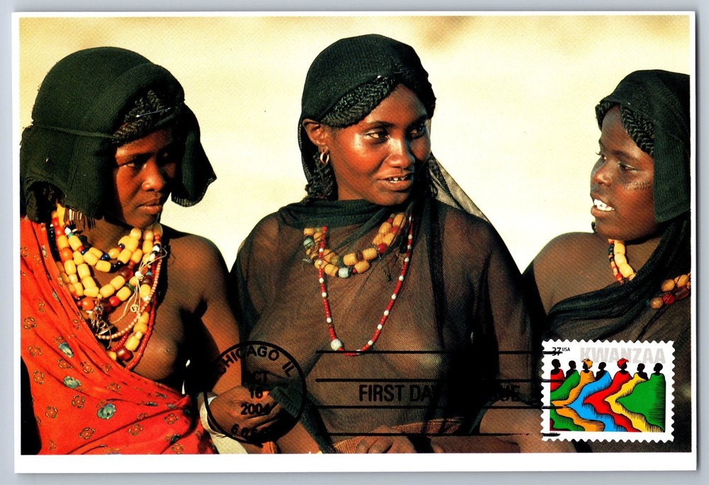 #3881 Kwanzaa FDC Maxi Card