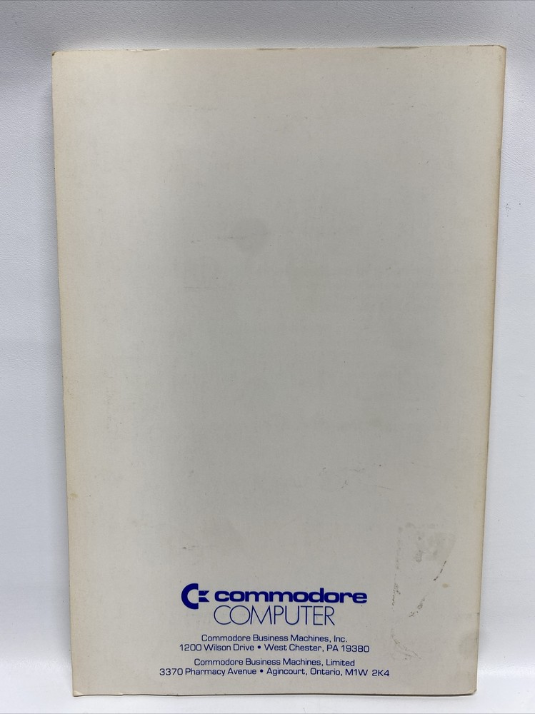 Nevada COBOL Commodore 64 Book Manual