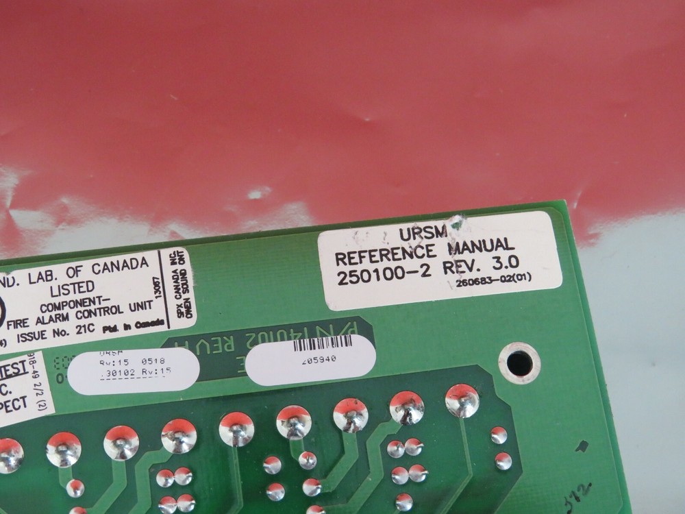 EST EDWARDS URSM UNIVERSAL RISER SUPERVISORY MODULE 140102