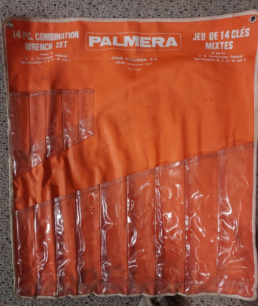 14pc Palmera combination wrench set