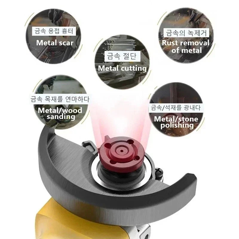 Dewalt DCG406 125MM 9000RPM Brushless Angle Grinder Cordless Cutting Machine